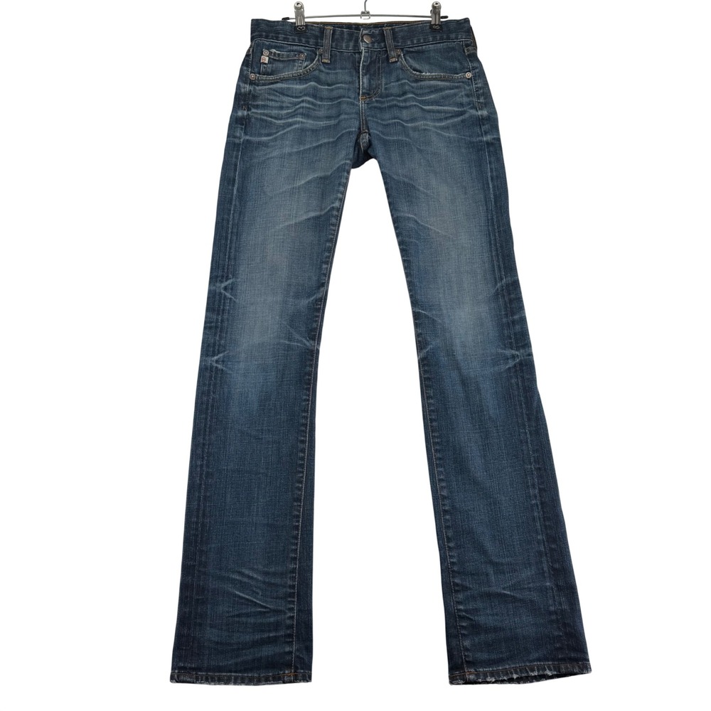 AG Adriano Goldschmied Tomboy Boyfriend Low Rise Bootcut Jeans Women 26R 30x33.5